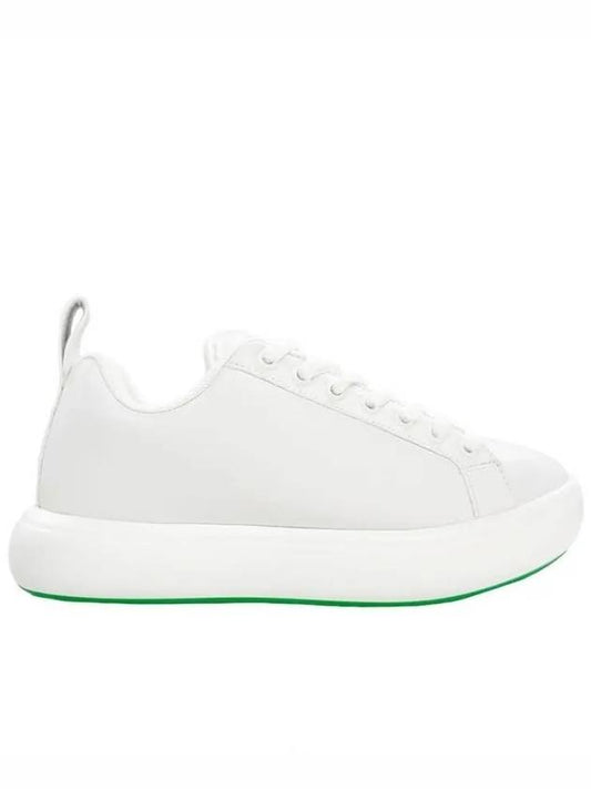 Leather Low Top Sneakers White - BOTTEGA VENETA - BALAAN 2