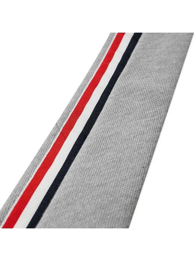 Hidden Stripe Tie Grey - THOM BROWNE - BALAAN 4