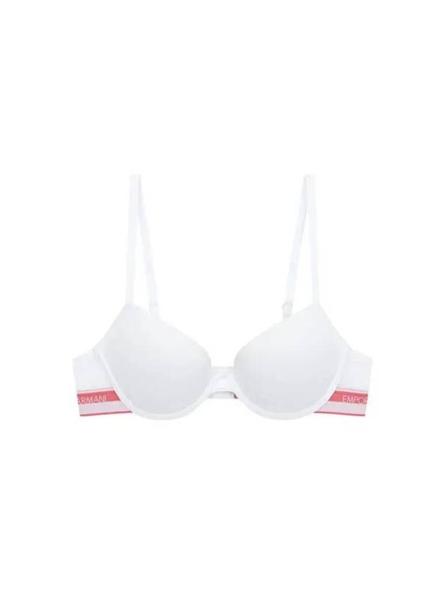 UNDERWEAR Women s Logo Line Band Push Up Bra White - EMPORIO ARMANI - BALAAN 1