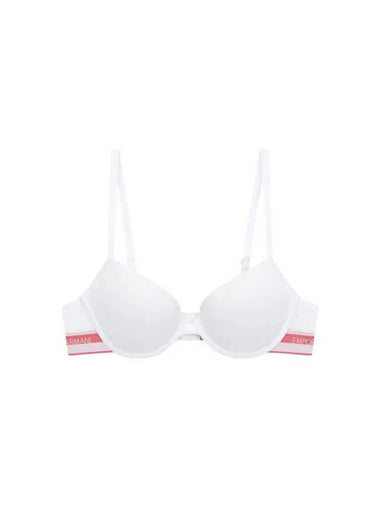 UNDERWEAR Women s Logo Line Band Push Up Bra White - EMPORIO ARMANI - BALAAN 1