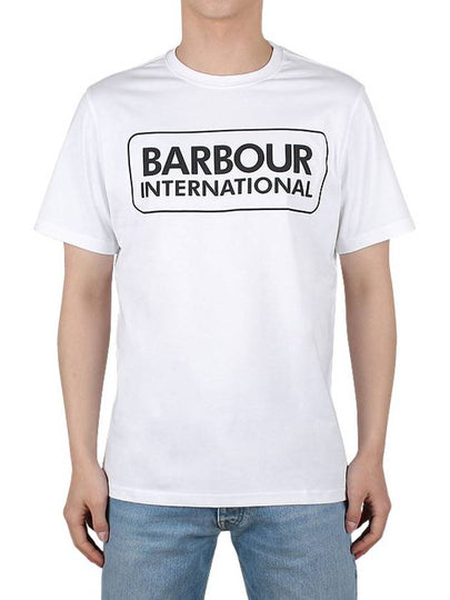 International Essential Large Logo Short Sleeve T-Shirt White - BARBOUR - BALAAN 2