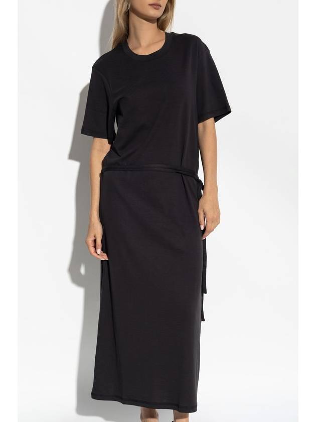 Lemaire Dress With Tie, Women's, Black - LEMAIRE - BALAAN 3