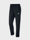 Mens NSW Club Open Ham Jersey Pants Black - NIKE - BALAAN 3