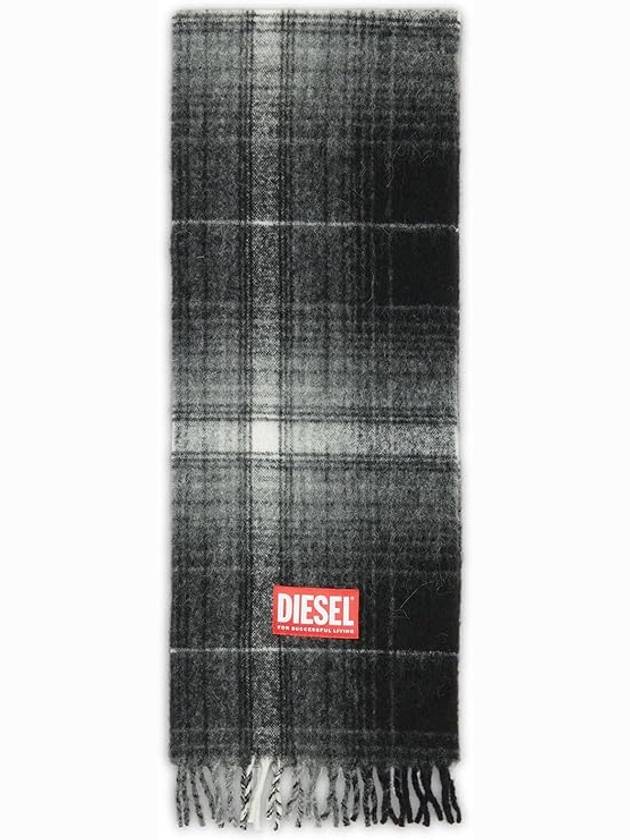 S Bestro Scarf Black - DIESEL - BALAAN 3