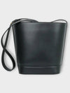 Coeur Triomphe Calfskin Small Bucket Bag Black - CELINE - BALAAN 5