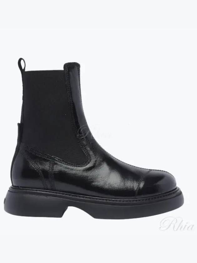 Everyday Mid Chelsea Boots Black - GANNI - BALAAN 2