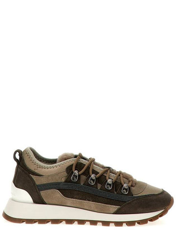 Brunello Cucinelli Brown Sneakers - BRUNELLO CUCINELLI - BALAAN 1