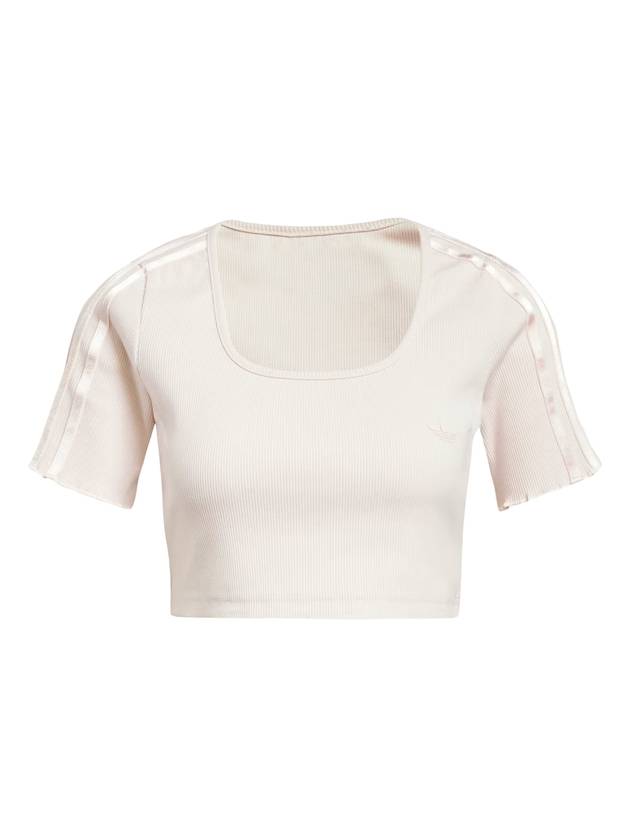 Baby Crop Short Sleeve T-Shirt Ivory - ADIDAS - BALAAN 1