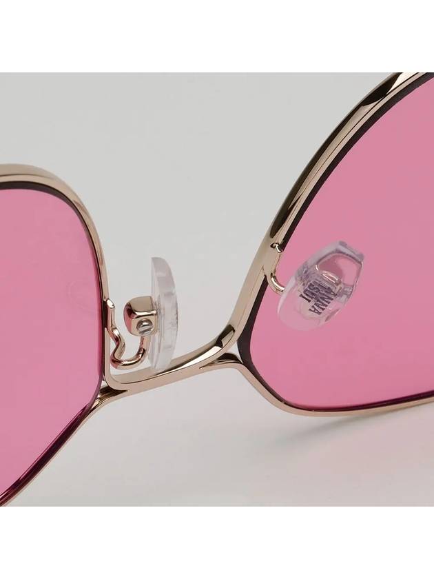 Eyewear Metal Frame Sunglasses Pink - ANNA SUI - BALAAN 7