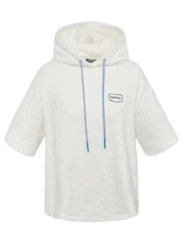 Elba Ivory Women s Hooded Sweatshirt Hoodie - DUVETICA - BALAAN 1