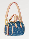 Micro Speedy Bag Charm Blue - LOUIS VUITTON - BALAAN 3