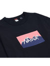 Men's Eco Hybrid Logo TShirt NW2411 1G805 C BLK PINK - NANGA - BALAAN 3