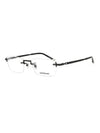 Eyewear Rimless Titanium Eyeglasses Black - MONTBLANC - BALAAN 1