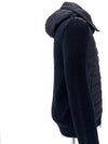 Knit padded zip up jacket - MONCLER - BALAAN 5