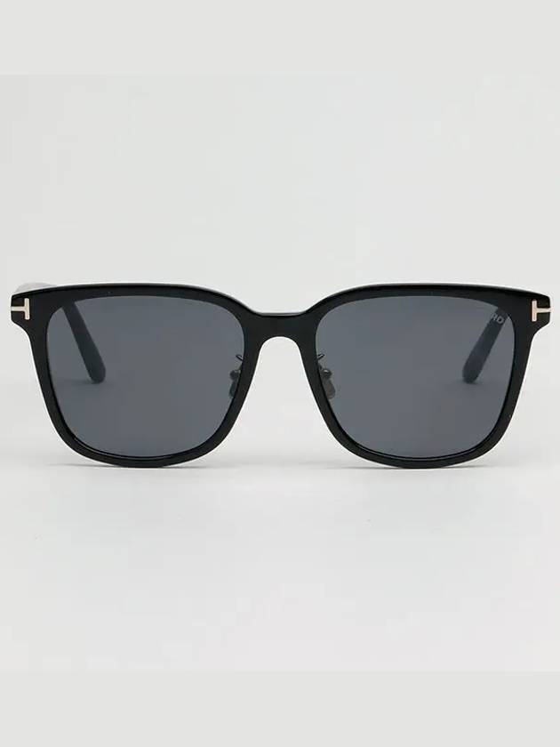 Sunglasses TF1136K 01A Asian fit black square horn rim - TOM FORD - BALAAN 2