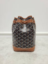 Used luxury goods Lewis It Black Tan Petit Flo Bucket Bag - GOYARD - BALAAN 6