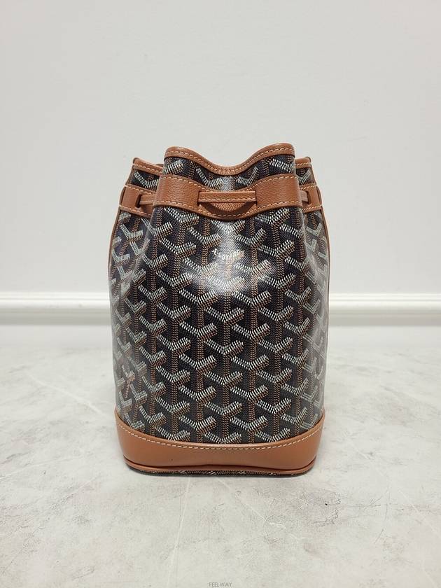 Used luxury goods Lewis It Black Tan Petit Flo Bucket Bag - GOYARD - BALAAN 6