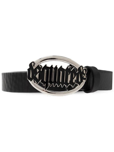 Dsquared2 Leather Belt, Women's, Black - DSQUARED2 - BALAAN 1