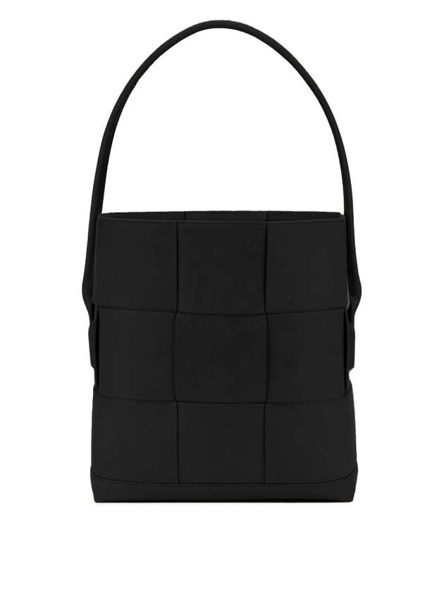 Arco Vertical Large Calfskin Tote Bag Black - BOTTEGA VENETA - BALAAN 2