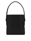 Arco Vertical Large Calfskin Tote Bag Black - BOTTEGA VENETA - BALAAN 1