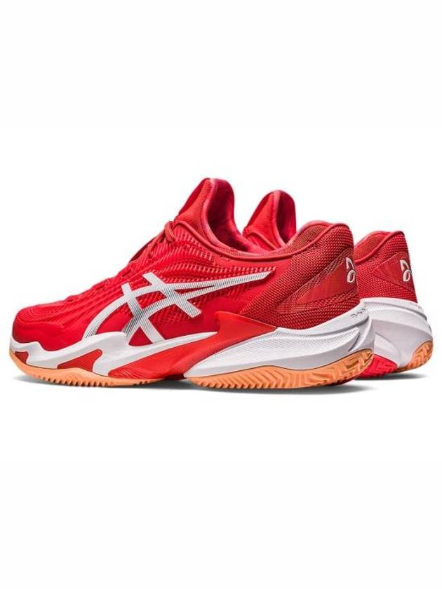 Court FF 3 Novak Clay Low Top Sneakers Fiery Red - ASICS - BALAAN 4