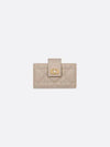 Jolie Pocket Card Wallet Beige - DIOR - BALAAN 1