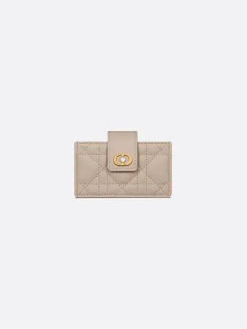 Jolie Pocket Card Wallet Beige - DIOR - BALAAN 1