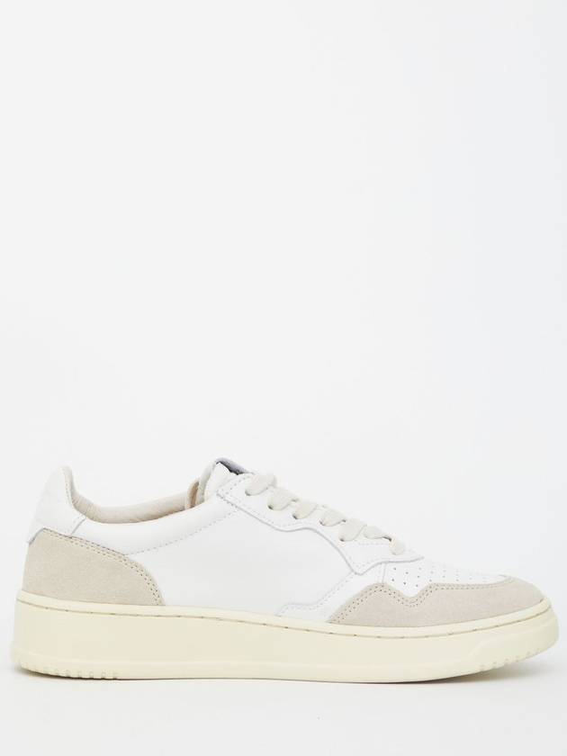 Medalist Suede Low Top Sneakers White - AUTRY - BALAAN 5