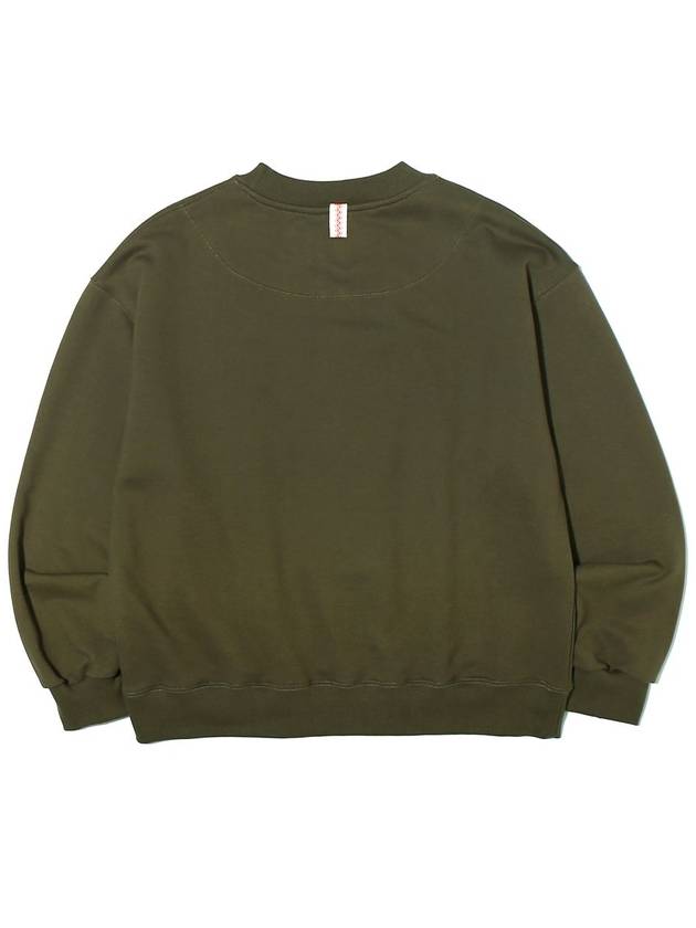 Bookle Logo boy Sweat Khaki - OGARP - BALAAN 3