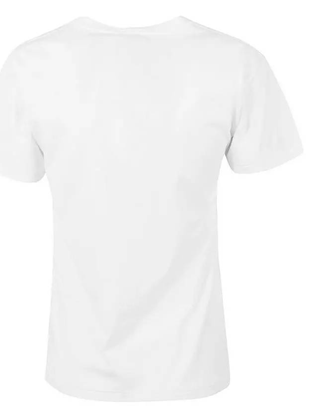 Women's Bear Print Short Sleeve T-Shirt White - POLO RALPH LAUREN - BALAAN 4