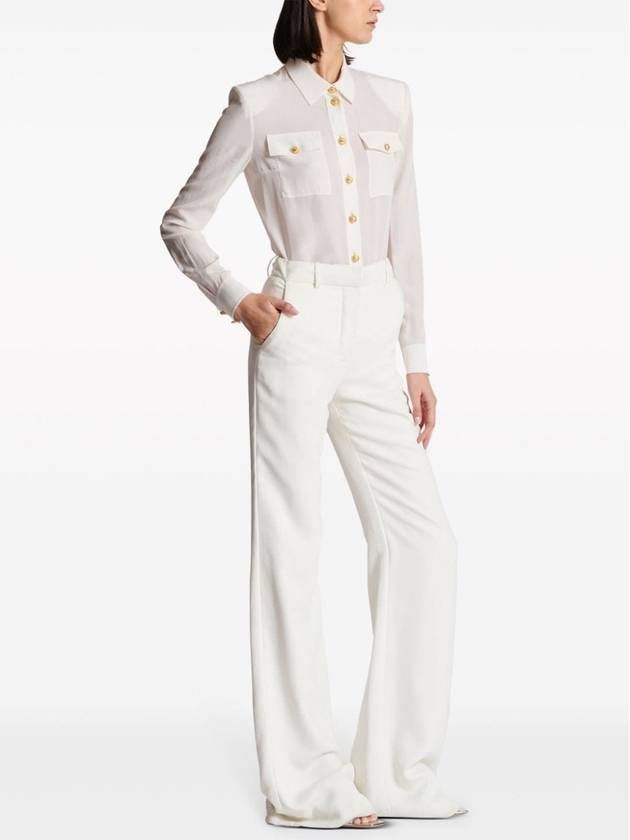 Balmain Trousers White - BALMAIN - BALAAN 3