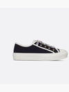 Walk'N' Low Top Sneakers Canvas Black - DIOR - BALAAN 6