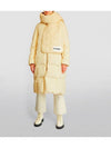 Padded muffler butter JPPT590094 Can be used as a shawl - JIL SANDER - BALAAN 2