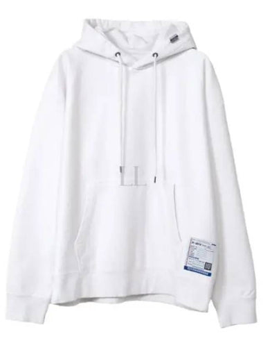 I12HD501 White French Terry Hood - MIHARA YASUHIRO - BALAAN 1