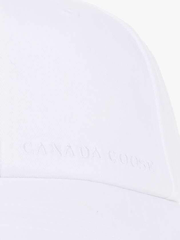 Canada Goose Baseball Cap With Logo, Women's, White - CANADA GOOSE - BALAAN 4