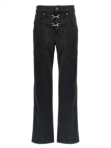 Brinley buckle denim pants - ISABEL MARANT - BALAAN 1