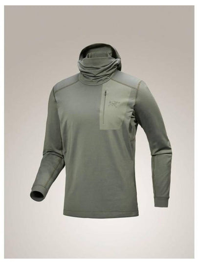 Rho LT Hooded Long Sleeve T-Shirt Forage - ARC'TERYX - BALAAN 2