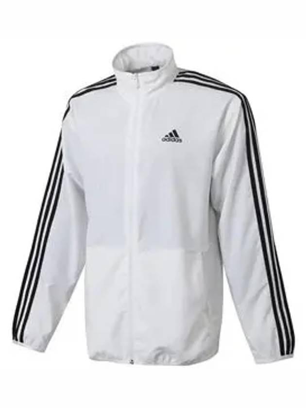 3S Regular Fit Light Woven Track Jacket White - ADIDAS - BALAAN 2