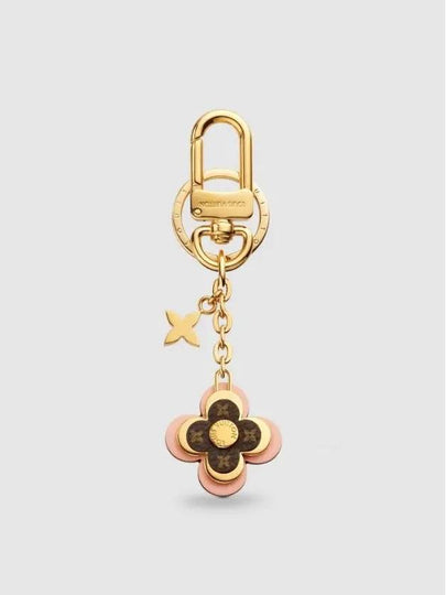 Blooming Flower BB Bag Charm Key Holder Pink Gold - LOUIS VUITTON - BALAAN 2