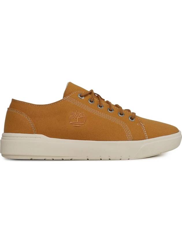 Men's Seneca Bay Oxford Low Top Sneakers Yellow - TIMBERLAND - BALAAN 1