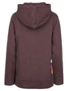 Rainbow Burgundy Over Hooded Sweatshirt - GOLDEN GOOSE - BALAAN 7