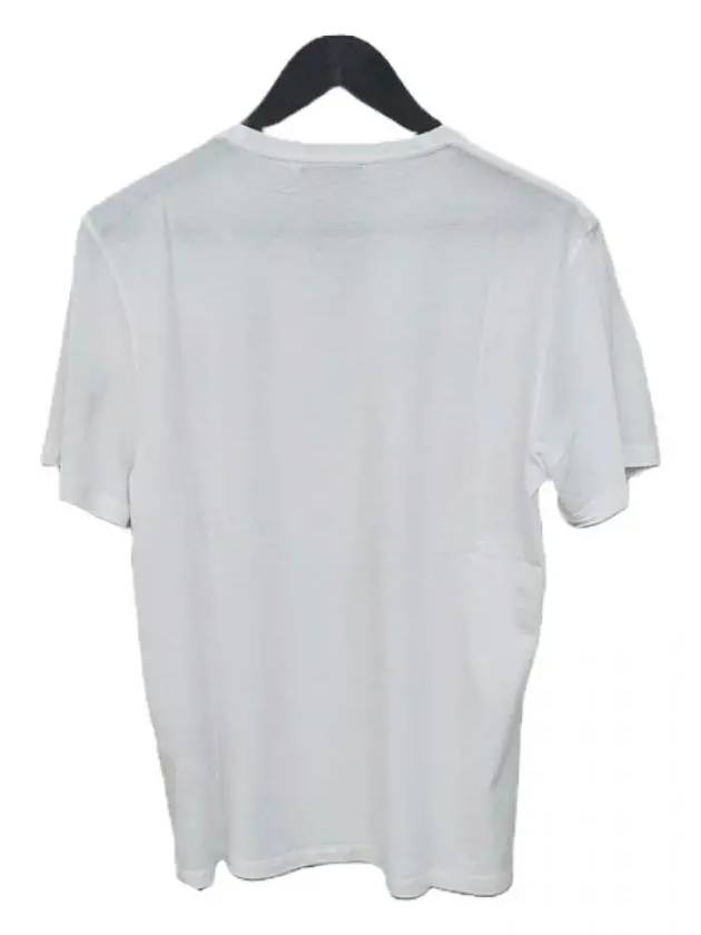 Thunder Short Sleeve T-Shirt White - NEIL BARRETT - BALAAN 4