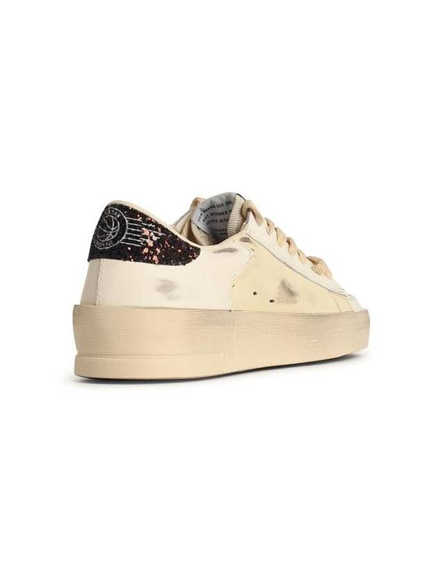 Golden Goose 'Stardan' White Leather Sneakers - GOLDEN GOOSE - BALAAN 3