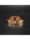 Women s Bvlgari 341824 18K pink gold B zero one ring 1P diamond No 53 gt Gangbuk used luxury goods - BVLGARI - BALAAN 8