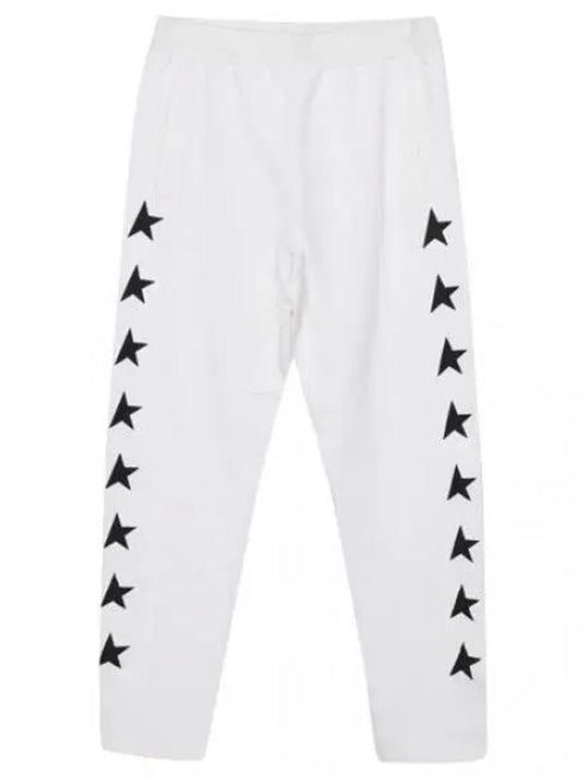 Star Collection Side Black White Road Jogging Pants Men s Training - GOLDEN GOOSE - BALAAN 1