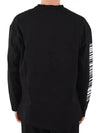 BOWIE Scream Long Sleeve T Shirt Black NUS19291 - IH NOM UH NIT - BALAAN 4