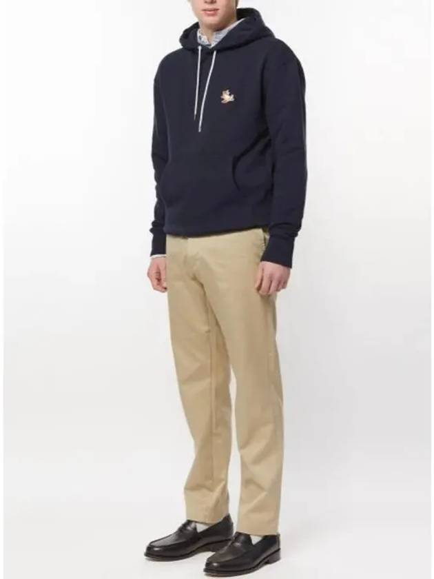 Chillax Fox Patch Classic Hoodie Navy - MAISON KITSUNE - BALAAN 5