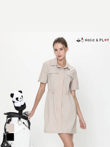 shirt type full open dressHE2WOP001 - HOLIC&PLAY - BALAAN 1