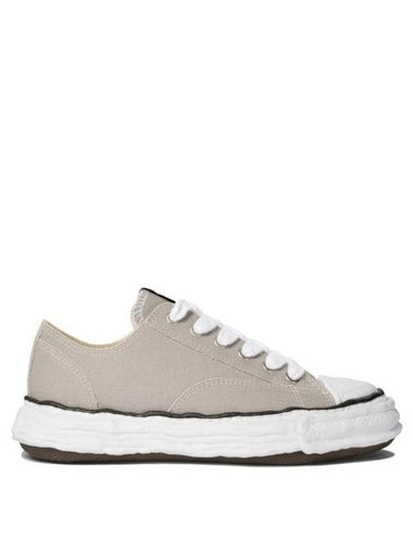 Peterson23 OG Sole Canvas Low Top Sneakers Grey - MAISON MIHARA YASUHIRO - BALAAN 1