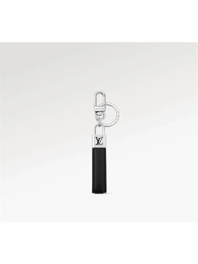 Padlock Lock Dragonne Key Holder Black - LOUIS VUITTON - BALAAN 2